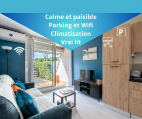 Le bleu horizon * Terrasse * clim * Parking * wifi * Calme * Cosy